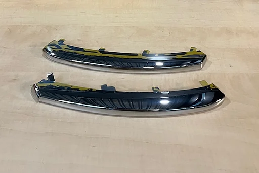 Citroen C4 Picasso (11/06-7/13) voorbumperlijst set (chrome) Origineel! 7452KW RESTPARTIJ!