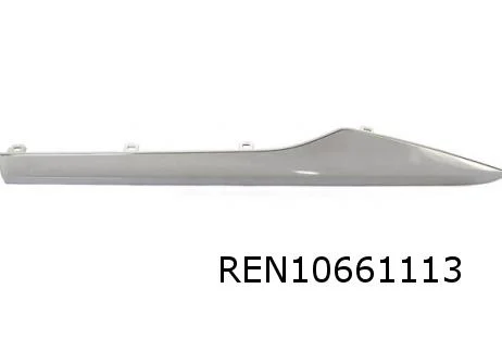 Renault Kadjar (6/15 - 11/18) (XFE) inleg stootlijst achterportier Links (chrome) Origineel! 828D16779R