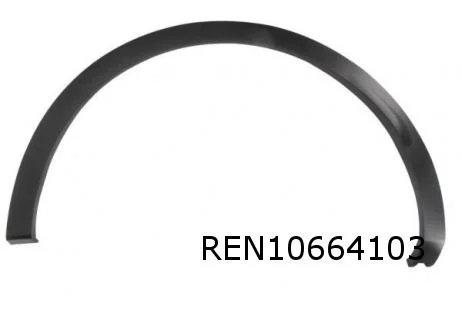 Renault Kadjar (6/15 - 11/18) (XFE),  (11/18 - 9/22) (XFE) wielkuiplijst achterscherm Links Origineel! 788752684R
