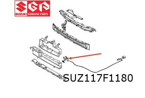 Suzuki Swift Sport (A2L) motorkapslot Origineel! 8211052R10