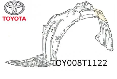 Toyota Corolla E21 (3/19-) (Sedan) Corolla modderkuip Rechts Origineel! 5387502730