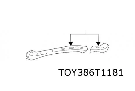Toyota GT86 Coupe (7/12-6/20)  (ZN6) frontsteun Rechts Origineel! SU00301366
