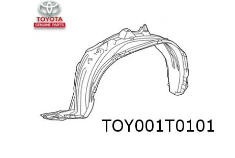Toyota Yaris Cross (8/21-) (MXP) modderkuip Links Origineel! 538760D421