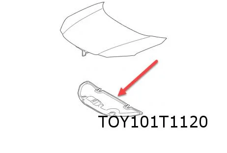 Toyota Yaris Cross (8/21-) (MXP) motorkapbekleding Origineel! 533410D380
