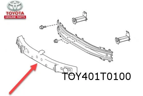 Toyota Yaris Cross (8/21-) (MXP) absorber op voorbumperversterking (traverse) Origineel! 526110D160