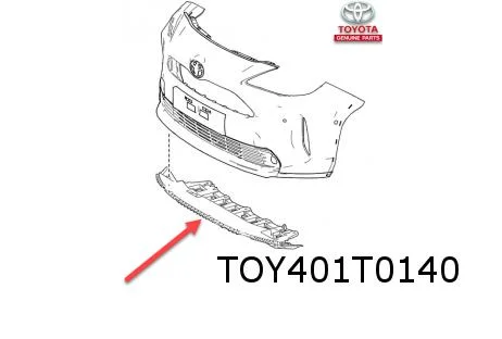 Toyota Yaris Cross (8/21-) (MXP) onderste absorber voorbumper Origineel! 526180D180