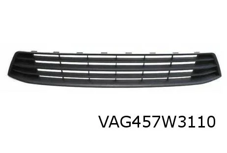 Volkswagen Caddy (7/15 - 12/20) (2K) voorbumpergrille midden (alleen bij GRU bumper) Origineel! 2K58536779B9