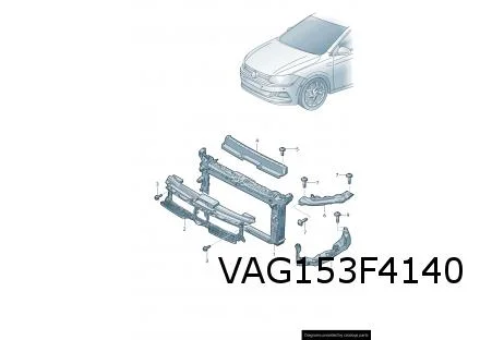 Volkswagen Polo VIII (7/17-7/21) (2G)frontpaneel (1.0TSi) (auto productie Zuid Afrika) Origineel! 2GS805588AB