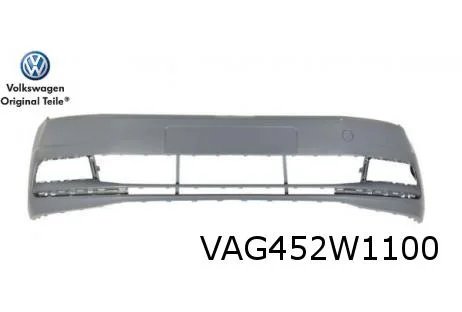 Volkswagen Touran 7/15- Touran voorbumper (+/- ParkAssist) (bij koplampsproeiers) (GRU) Origineel! 5TA807217CGRU