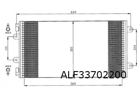 Fiat	Punto II (9/99-6/03) (188) Punto (1.2-8V / 1.2-16V) condensor (alleen voor Valeo) OES! 46829340
