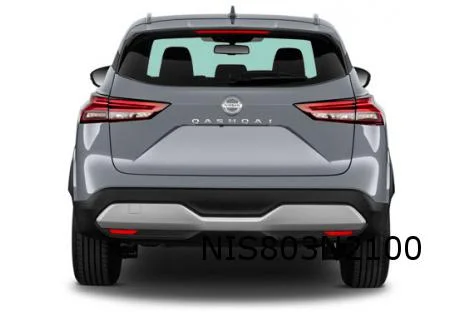 Nissan Qashqai (5/21 - 4/24) (J12) achterklep (ruit groen) Origineel! 900A06UZ7E