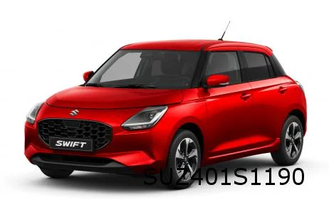 Suzuki Swift (5/24-) (A0L) voorbumperspoiler Origineel! 7172169T005PK