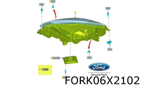 Ford Kuga koplamp Links Origineel  2535171
