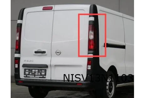 Nissan NV300/ Fiat Talento/Opel Vivaro B/Renault Traffic sierlijst achterlicht Links Origineel!  7693400Q1B