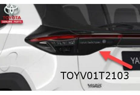 Toyota Yaris Cross achterlicht Links binnen Origineel! 815900DB50