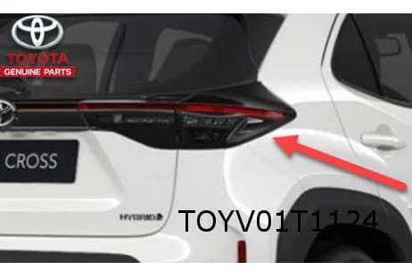 Toyota Yaris Cross achterlicht Rechts buiten (LED knipperlicht) Origineel! 815500DE20