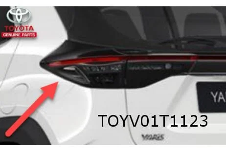 Toyota Yaris Cross achterlicht Links buiten (LED knipperlicht) Origineel! 815600DE20
