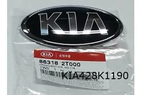 Kia Optima/Picanto/Rio embleem logo ''Kia'' voorzijde  Origineel!   863182T000