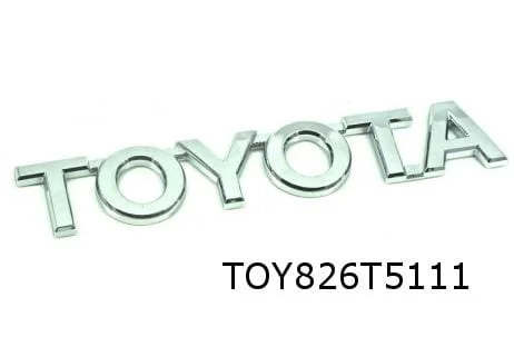 Toyota Auris embleem achterklep tekst ''Toyota'' Origineel!  7544102110