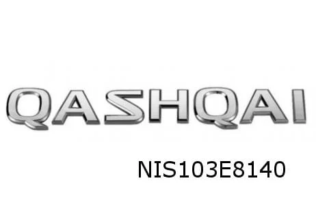 Nissan Qashqai embleem achterklep tekst ''Qashqai'' Origineel!  908926UA0A