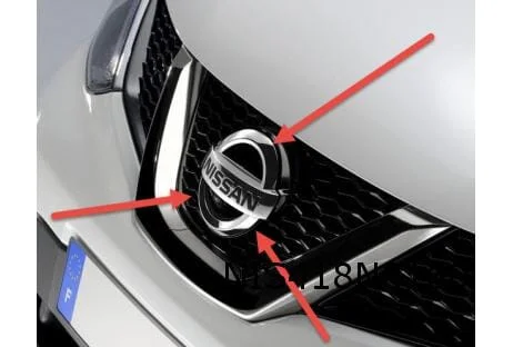 Nissan Qashqai embleem logo ''Nissan'' voorzijde Origineel!  628904EA0A