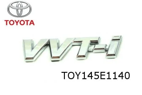 Toyota Yaris (P1) achterklepembleem tekst ''VVT-i'' Origineel!  754470D010