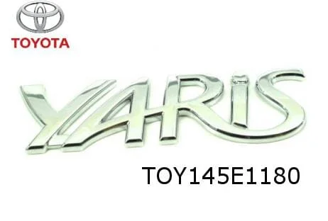 Toyota Yaris (P1) achterklepembleem tekst ''Yaris'' Origineel!  754420D010