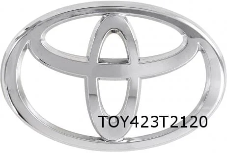 Toyota Yaris (P13) embleem logo ''Toyota'' voorzijde (Hybride) Origineel! 90975W2003