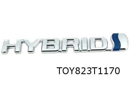 Toyota Yaris (P13) achterklepembleem tekst ''Hybrid'' Origineel!  753740D030