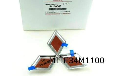 Mitsubishi Space Star (2/20-) embleem logo ''drie-ster'' voorzijde Origineel! 7415A560