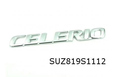 Suzuki Celerio achterklepembleem tekst ''Celerio'' Origineel!  7783284M000PG