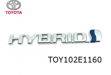 Toyota C-HR achterklepembleem tekst ''Hybrid'' Origineel! 75443F4021