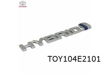 Toyota Corolla E21 embleem tekst ''Hybrid'' zijkant Links Origineel! T753740222
