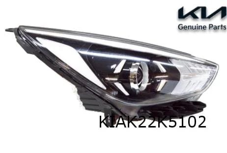Kia Niro koplamp Rechts (halogeen) (Hybrid/PHEV) Origineel!  92102G5500