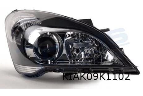 Kia Cee'd koplamp Rechts (halogeen projectie/zwart) Origineel! 921021H070
