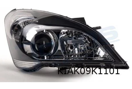 Kia Cee'd koplamp Links (halogeen projectie/zwart) Origineel! 921011H070