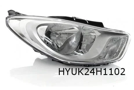 Hyundai i10 koplamp Rechts chrome Origineel! 921020X120