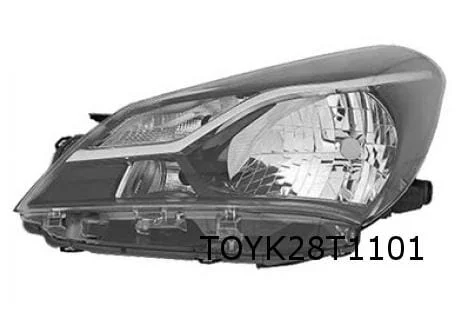 Toyota Yaris koplamp Links (reflector type/halogeen DRL) Origineel!  811700DJ70