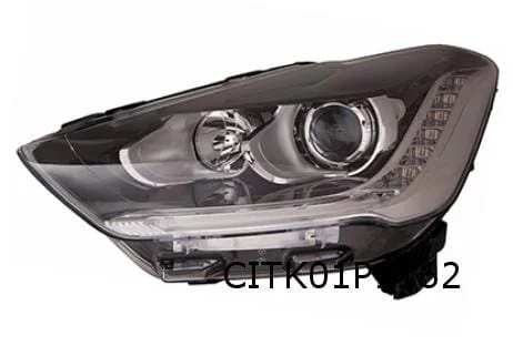 Citroën DS5 Koplamp Rechts (halogeen/zwart) Origineel! 9805563280