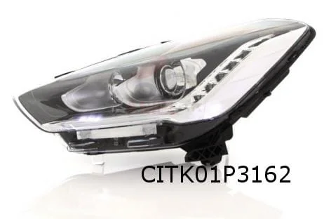 Citroën DS5 Koplamp Rechts (HID D1S/zwart) Origineel! 9805562880