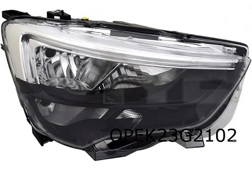Opel Combo E Faro delantero derecho (halógeno/LED luz de marcha diurna) ¡Original! 1634150880