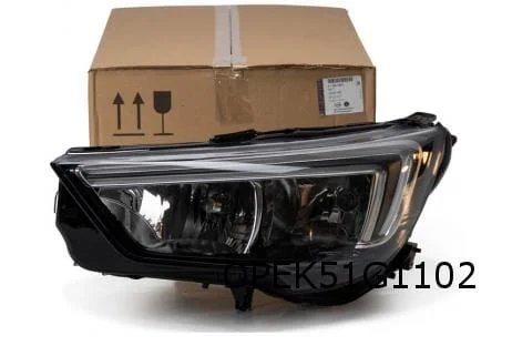 Opel Crossland X Koplamp Rechts (halogeen) (identiteit BLH) Origineel! YQ00350780
