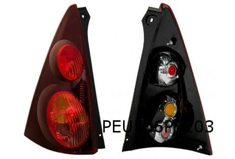 Peugeot 107 (2/12-) achterlicht Links Origineel! 1607990580
