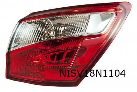 Nissan Qashqai (-11/14) achterlicht Rechts buiten Origineel! 26550BR00B