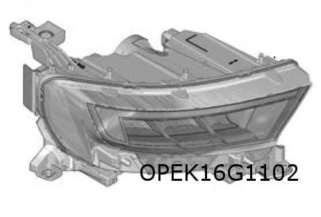 Opel Mokka B (11/20-) Koplamp R (LED ECO) Origineel! 9837331580