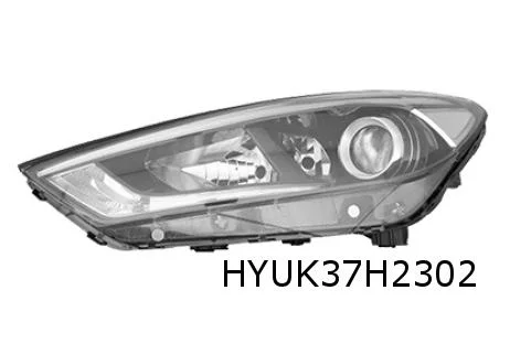 Hyundai Tucson koplamp R (halogeen/ LED DRL/ adaptief) Origineel! 92102D7101