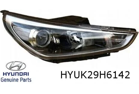 Hyundai i30 (4/17-) koplamp R (halogeen/ statisch bochtlicht) Origineel! 92102G4020