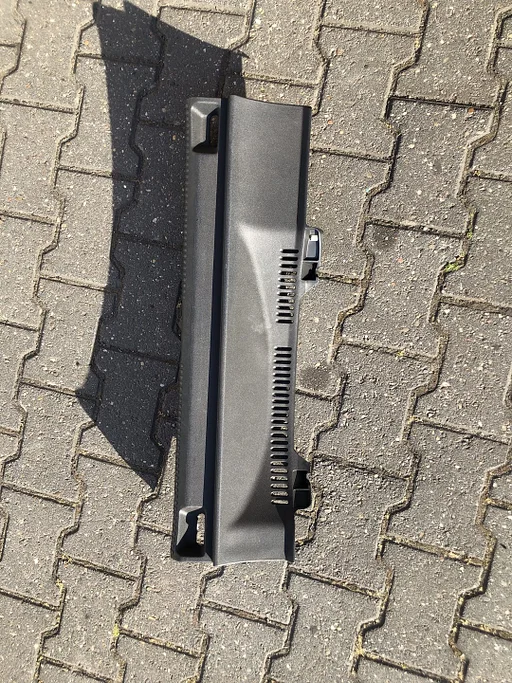 Audi A1 8x kofferbakrand bekleding achterzijde