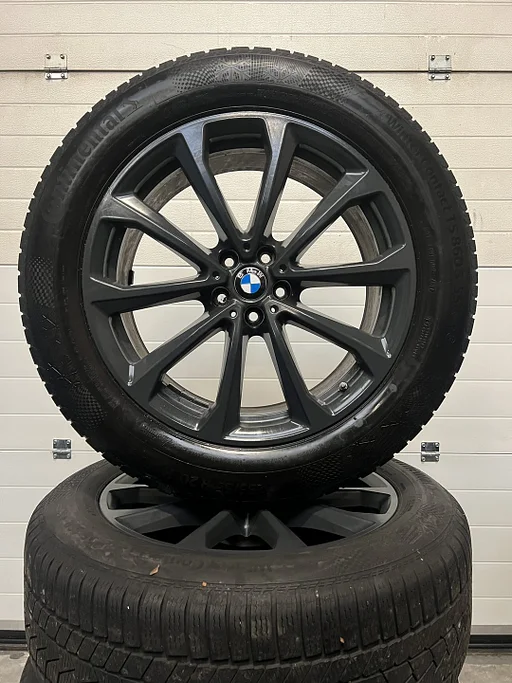 20’’ BMW X7 G07 VELGEN WINTERBANDEN NIEUW ORIG SET TPMS 750 DARK GREY
