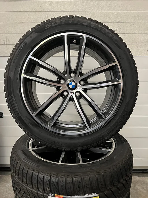 NIEUW 18’’ BMW 5 SERIE G30 G31 VELGEN WINTERBANDEN ORIG RFT TPMS 662M